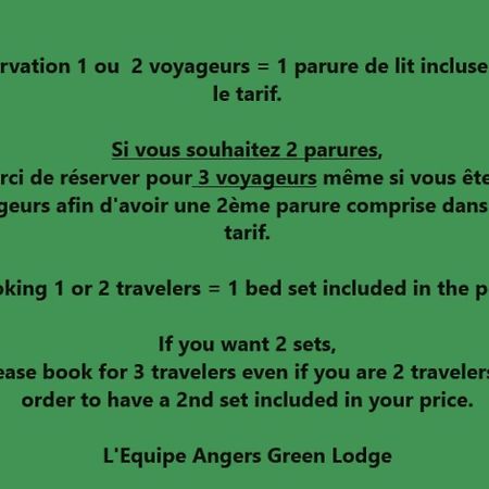 Tiny House Cosy 2 - Angers Green Lodge 外观 照片